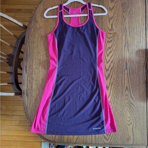 Patagonia Purple and Pink Athletic Dress